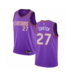 Men's Phoenix Suns #27 Jevon Carter Authentic Purple Basketball Jersey - 2018 19 City Edition