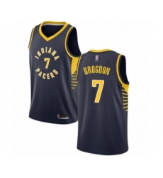 Youth Indiana Pacers #7 Malcolm Brogdon Swingman Navy Blue Basketball Jersey - Icon Edition