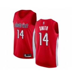 Youth Washington Wizards #14 Ish Smith Red Swingman Jersey - Earned Edition