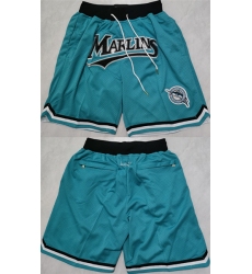 Men's Miami Marlins Blue Shorts