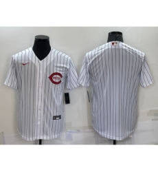 Men's Cincinnati Reds Blank 2022 White Field of Dreams Stitched Baseball Jersey