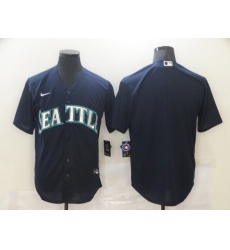 Men's Nike Seattle Mariners Blank Blue Jersey