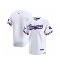 Men's Texas Rangers Blank White 2023 World Series Champions Stitched Baseball Jersey