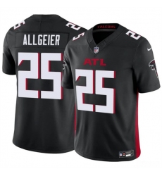 Men's Atlanta Falcons #25 Tyler Allgeier Black 2024 F.U.S.E. Vapor Untouchable Limited Football Stitched Jersey