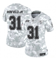 Women's Tampa Bay Buccaneers #31 Antoine Winfield Jr. 2024 F.U.S.E Arctic Camo Salute To Service Limited Stitched Football Jersey(Run Small)