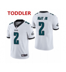 Toddler philadelphia eagles #2 darius slay jr. white vapor limited Nike jersey