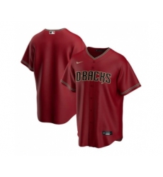 Men's Arizona Diamondbacks Blank Red Cool Base Stitched Baseball Jersey