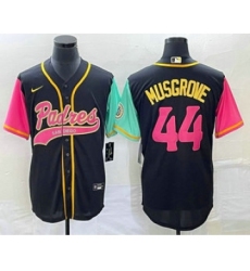 Men's San Diego Padres #44 Joe Musgrove Black NEW 2023 City Connect Cool Base Stitched Jersey1