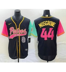 Men's San Diego Padres #44 Joe Musgrove Black NEW 2023 City Connect Cool Base Stitched Jersey