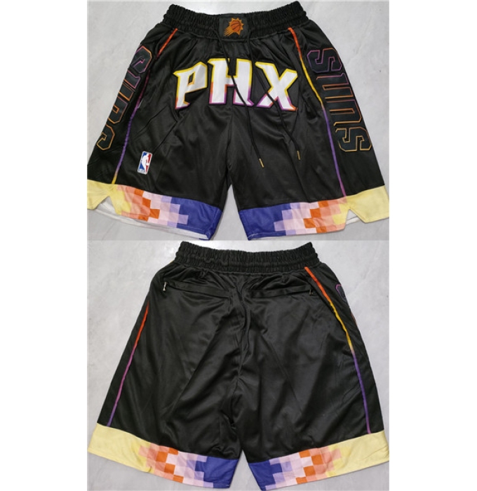 Men's Phoenix Suns Black Shorts