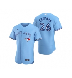 Men's Toronto Blue Jays #26 Matt Chapman Blue Flex Base Stitched Baseball Jersey