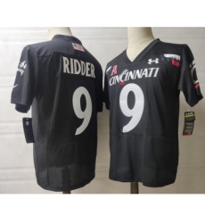 Men's Cincinnati Bearcats #9 Desmond Ridder Alumni Black NCAA Jersey College Football