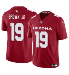 Men's Arizona Cardinals #19 Anthony Brown JR Red 2024 F.U.S.E. Vapor Untouchable Limited Stitched