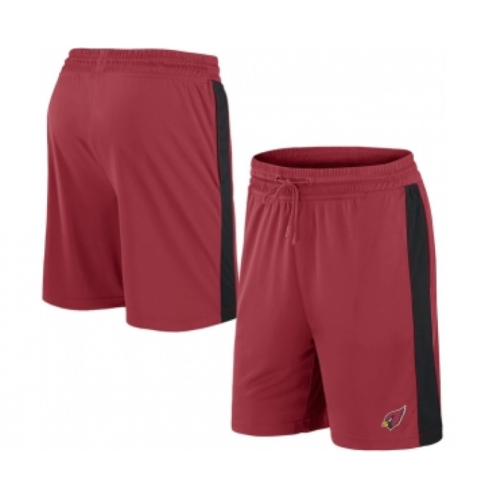 Men's Arizona Cardinals Red Performance Shorts