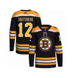 Men's Boston Bruins #12 Kevin Shattenkirk Black Stitched Jersey