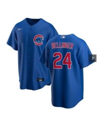 Men's Nike Chicago Cubs #24 Cody Bellinger Blue Home Official Replica Player Jersey