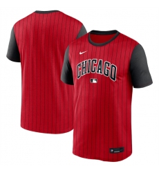 Men's Chicago White Sox Red Black 2025 City Connect Performance T-Shirt