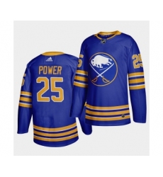 Men's Buffalo Sabres #25 Owen Power Royal Stitched Jersey