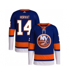 Men's New York Islanders #14 Bo Horvat Royal Stitched Jersey