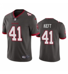 Men's Tampa Bay Buccaneers #41 Ko Kieft Grey Vapor Untouchable Limited Stitched Jersey