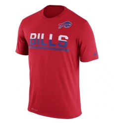 NFL Men's Buffalo Bills Nike Red Team Practice Legend Performance T-Shirt