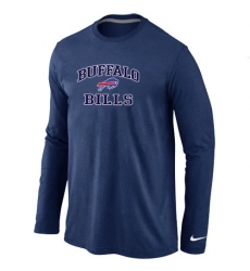 Nike Buffalo Bills Heart & Soul Long Sleeve NFL T-Shirt - Dark Blue