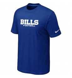 Nike Buffalo Bills Sideline Legend Authentic Font Dri-FIT NFL T-Shirt - Blue