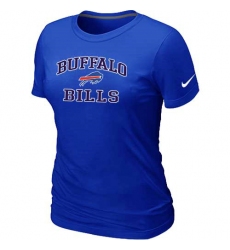 Nike Buffalo Bills Women's Heart & Soul NFL T-Shirt - Blue