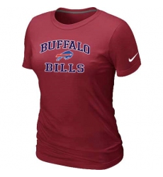 Nike Buffalo Bills Women's Heart & Soul NFL T-Shirt - Red