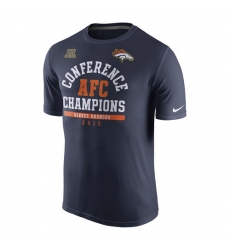 NFL Denver Broncos Nike 2015 AFC Conference Champions Arch Legend T-Shirt - Navy