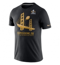 NFL Denver Broncos Super Bowl 50 Nike Hero T-Shirt - Black