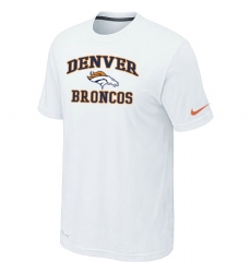 Nike Denver Broncos Heart & Soul NFL T-Shirt - White