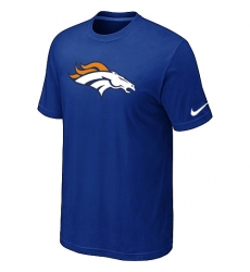 Nike Denver Broncos Sideline Legend Authentic Logo Dri-FIT NFL T-Shirt - Blue