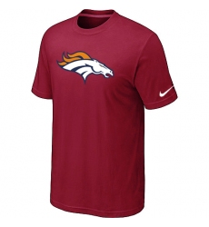 Nike Denver Broncos Sideline Legend Authentic Logo Dri-FIT NFL T-Shirt - Red