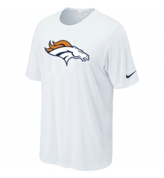 Nike Denver Broncos Sideline Legend Authentic Logo Dri-FIT NFL T-Shirt - White