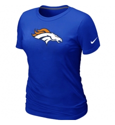 Nike Denver Broncos Women's Legend Logo Dri-FIT NFL T-Shirt - Blue