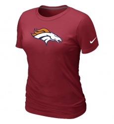 Nike Denver Broncos Women's Legend Logo Dri-FIT NFL T-Shirt - Red