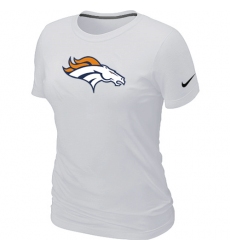 Nike Denver Broncos Women's Legend Logo Dri-FIT NFL T-Shirt - White