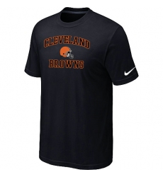 Nike Cleveland Browns Heart & Soul NFL T-Shirt - Black