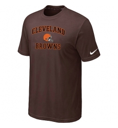 Nike Cleveland Browns Heart & Soul NFL T-Shirt - Brown