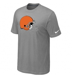 Nike Cleveland Browns Sideline Legend Authentic Logo Dri-FIT NFL T-Shirt - Light Grey