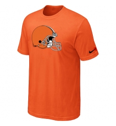 Nike Cleveland Browns Sideline Legend Authentic Logo Dri-FIT NFL T-Shirt - Orange