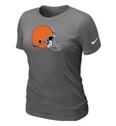 Nike Cleveland Browns Women's Legend Logo Dri-FIT NFL T-Shirt - Dark Grey