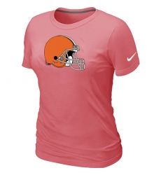 Nike Cleveland Browns Women's Legend Logo Dri-FIT NFL T-Shirt - Pink