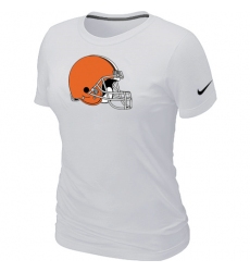 Nike Cleveland Browns Women's Legend Logo Dri-FIT NFL T-Shirt - White