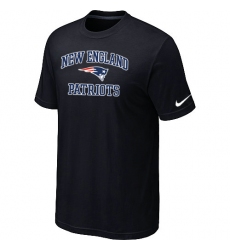 Nike New England Patriots Heart & Soul NFL T-Shirt - Black