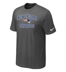 Nike New England Patriots Heart & Soul NFL T-Shirt - Dark Grey