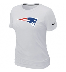 Nike New England Patriots Women's Legend Logo Dri-FIT NFL T-Shirt - White