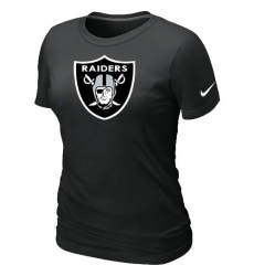 Nike Oakland Raiders Women's Legend Logo Dri-FIT NFL T-Shirt - Black