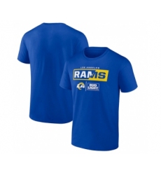 Men's Los Angeles Rams Blue x Bud Light T-Shirt